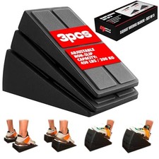 Squat Wedge Block - Calf Stretcher for Stretching, Weightlifting, Agility and