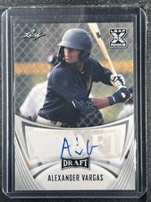 Vargas, Alexander - 2021 Leaf Draft - Autograph
