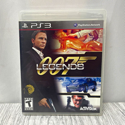 Activision 007 Legends James Bond Shooter (PS3, 2012) NTSC-U/C T Manual CIB