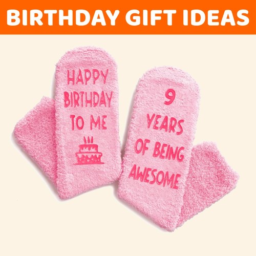 Zmart Birthday Gifts for Girls - Cozy Happy to Me 9th Light Pink - Picture 6 of 6