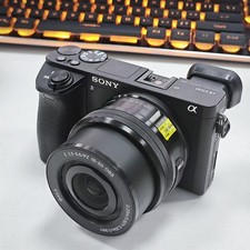 Sony Alpha a6500 Mirrorless Digital Camera with 16-50mm Lens