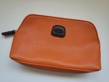 BRIC's for QATAR AIRWAYS Amenity Kit solo borsa, arancione, custodia cosmetica trucco