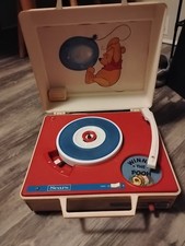RARE VINTAGE 1970'S SEARS WINNIE THE POOH RECORD PLAYER Sale For Parts