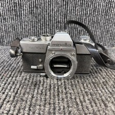 MINOLTA SRT 101 SLR 35mm film Camera w/ MC ROKKOR-PF 55mm F1.7 Lens. Untested