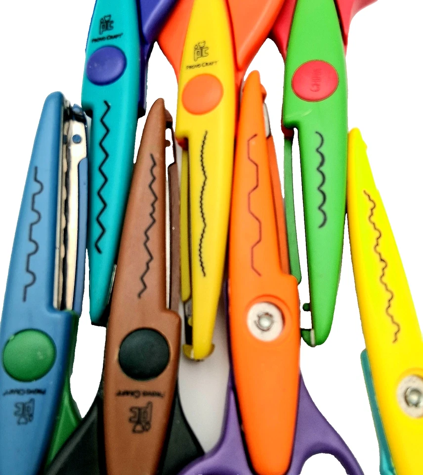 Craft Scissors Decorative Paper Edger Scrapbooking Tool 7 Designs - Image 2 of 4