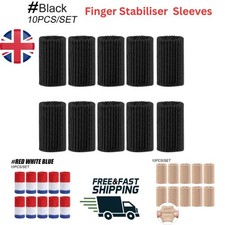 10x Finger Splint Stabiliser Finger Sleeves Thumb Support Protector Finger Brace