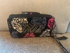 Vera Bradley Pink Floral Fabric ID Holder Key Chain Wallet with Key Ring — photo 3