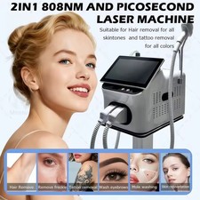 2-in-1 large screen diode laser hair removal device with picosecond handle
