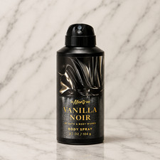 Bath Body Works Men's Vanilla Noir Body Spray 3.7 oz New - FAST SHIP
