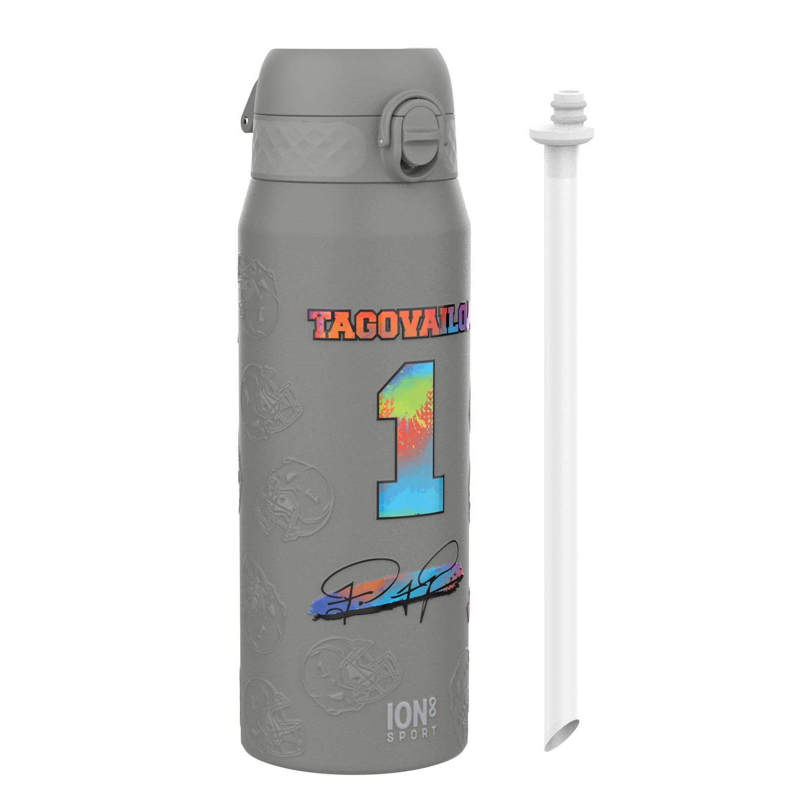 NFL x Ion8 Sports, Insulated Bottle, Signature Series, Tua Tagovailoa, 750ml (24