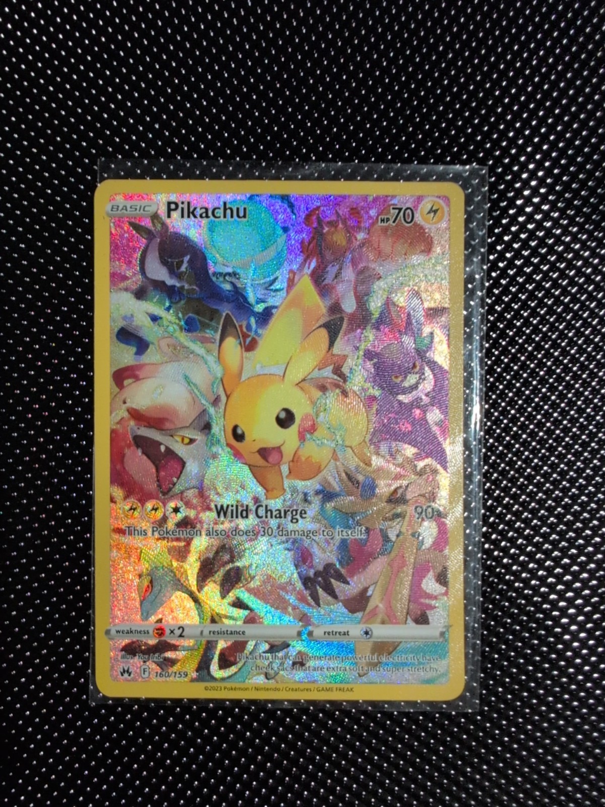 Mint Pikachu (Secret Rare) 160/159 Crown Zenith Holo