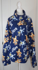 New Bluey Bingo Adult Fleece Pullover Size XXL NWT All Over Print NEW