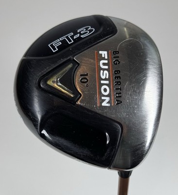 Callaway Big Bertha Fusion FT-3 Draw 10° Driver Aldila NVS Ladies Flex Right RH