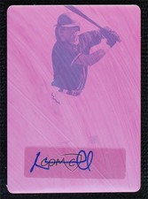 2021 Leaf Metal Draft Printing Plate Magenta 1/1 Robert Hassell III Auto 0c3e