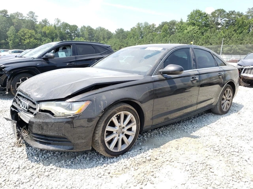 Driver Caliper Front 345mm 13.58" Rotor Fits 13-15 AUDI A6 5051257 - Image 2 of 4