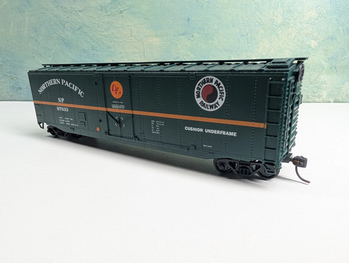 Coche de caja Athearn escala HO 50' Pacífico Norte NP #97833 LEER | Zustand: Used