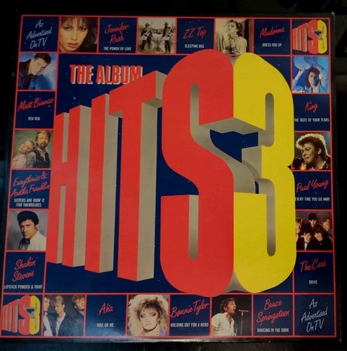 The Hits Album 3 Double Vinyl Album STUNNING! Shakin' Stevens a-ha Madonna 1985