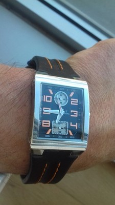 Festina Rectangolo F16224/B Multifunction Vintage Sammlung Uhren NOS Uhr Salc