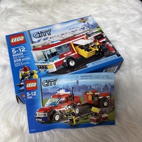 4209 FIRE PLANE lego city town legos set air craft jeep airplane men fighter