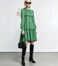 NWT Birgitte Herskind Conny Dress XS green