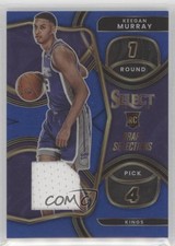 2022-23 Select Draft Selections Memorabilia Blue Prizm 46/75 Keegan Murray 02ez
