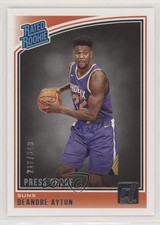 2018 Panini Donruss Rated Rookies Press Proof Silver 216/349 DeAndre Ayton 01wb