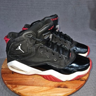 Jordan True Flight Men's 8.5 Black Red White Basketball Athletic Sneakers