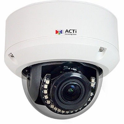 NEW ACTi A86 5MP Outdoor Network Dome Camera with 2.8-12mm Lens