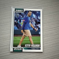 2026 Topps Series 1 First Pitch Insert Baseball Kevin Negandhi #FP-4 