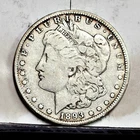 1893-O Morgan Dollar - VG Details, Enviro damage from book (#61280-L)