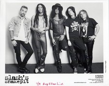 Slash's Snakepit Silver Gelatin Print Press Photo Robert Knight Deep Ellum Live