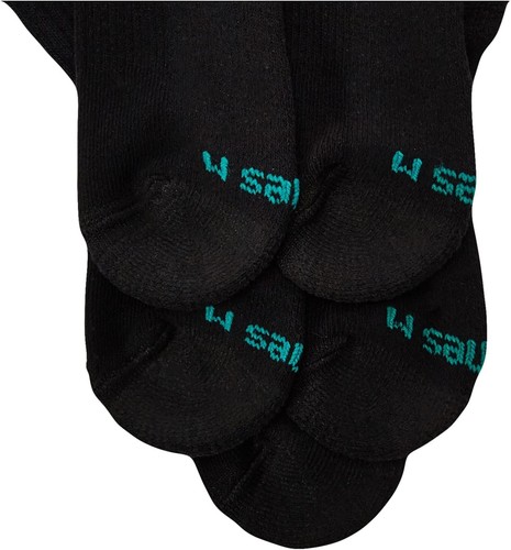 Hanes Boys' Socks, Double Tough Cushioned Crew 12-pair Medium, Black - Picture 2 of 4