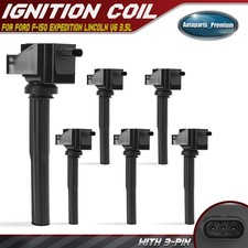 6x Ignition Coil For Ford F-150 2021-2024 Expedition Lincoln Navigator V6 3.5l