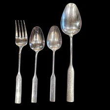 Oneida Antares Stainless Flatware Forks Spoons Mid Century Modern Vintage