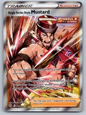 Single Strike Style Mustard TG28/TG30 Brilliant Stars Trainer Gallery Pokemon NM
