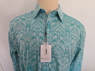 ROBERT GRAHAM HIGHLAND NEW MEN'S CLASSIC FIT  CASUAL SHIRT SIZE 3XL