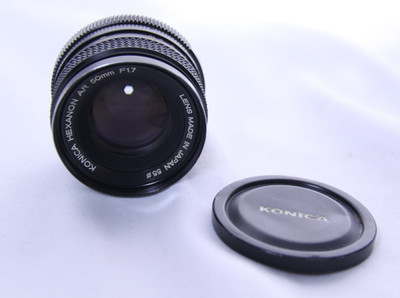 Konica Hexanon AR 50mm f/1.7 Objektiv - Guter Zustand