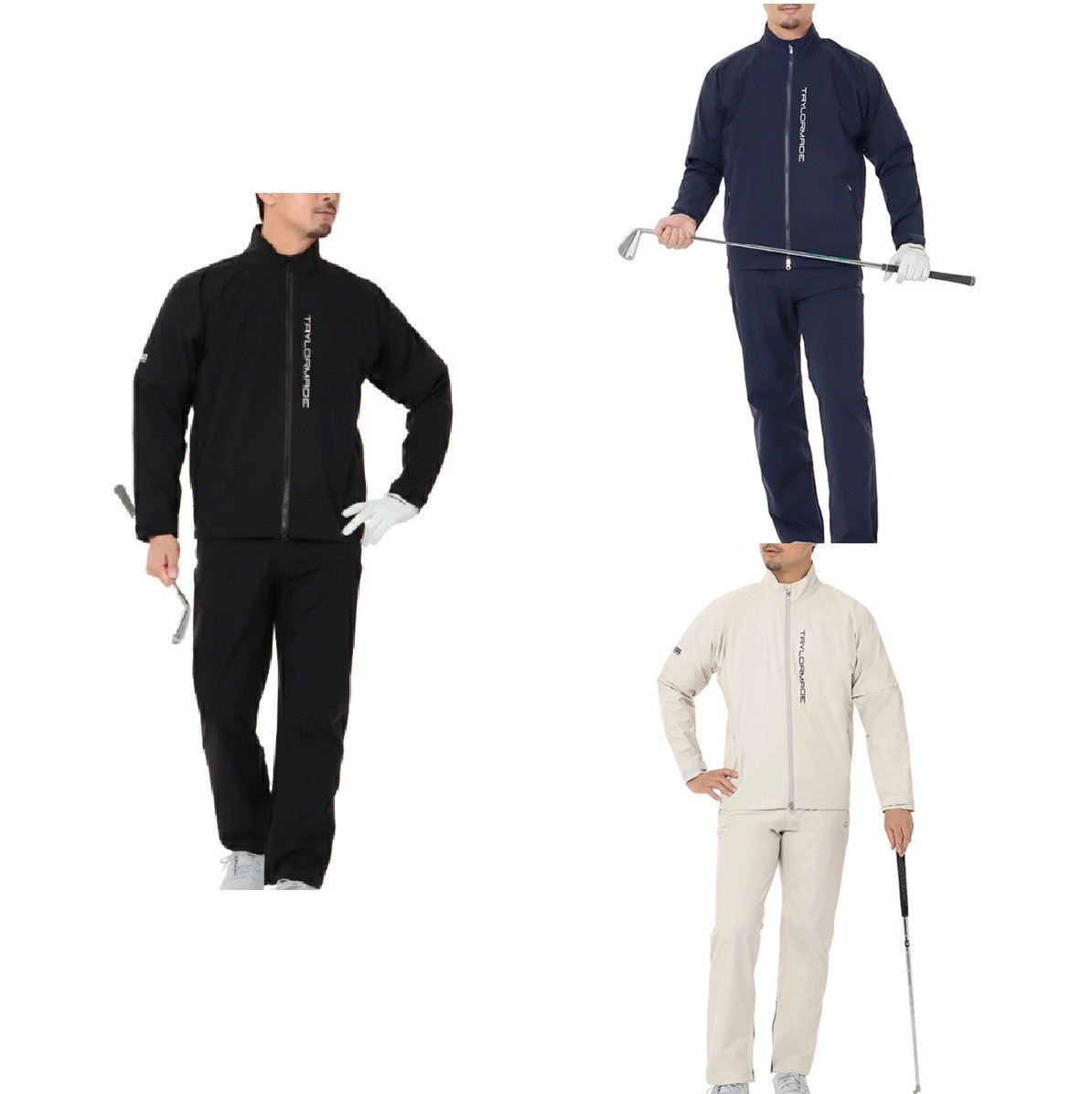 TaylorMade Men's Golf Rainwear Jacket & Pants Set TL439 3colors M