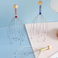 Octopus Head Massager Scalp Scratcher Stainle...
