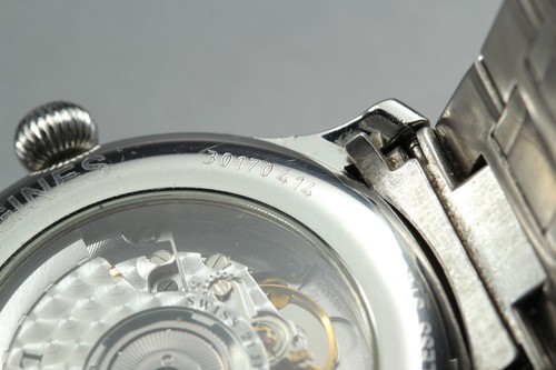 Orologio Uomo "Exc+5" LONGINES Weams L2.623.4 Roman Automatico Data Argento dal GIAPPONE - Foto 9 di 11