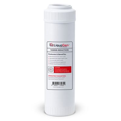 LiquaGen 2.5'' x 10''  Tannin Reduction Filter Cartridge