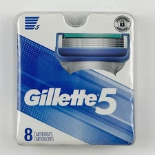 Gillette 5 Razor Blade Refills, 8 Cartridges