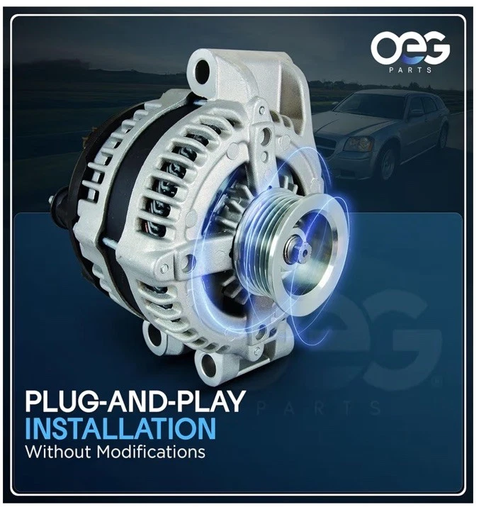 Alternador nuevo OEG Parts compatible con Ford Fusion, Mazda Tribute, Mercury Foto 2 de 4