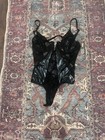 NWT Hera Lace Lingerie Teddy One Piece Bodysuit Black Size M — photo 1