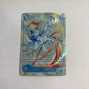 Rainbow Dash Card | eBay