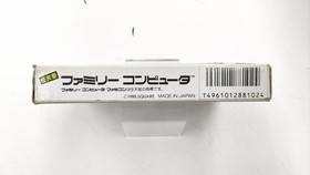 Square Final Fantasy II Famicom Game, Used, Box damaged