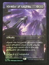 1x MTG tOrMEnt oF hAiLFiRe (Rainbow Foil) - Secret Lair Drop Series (SLD) #9992