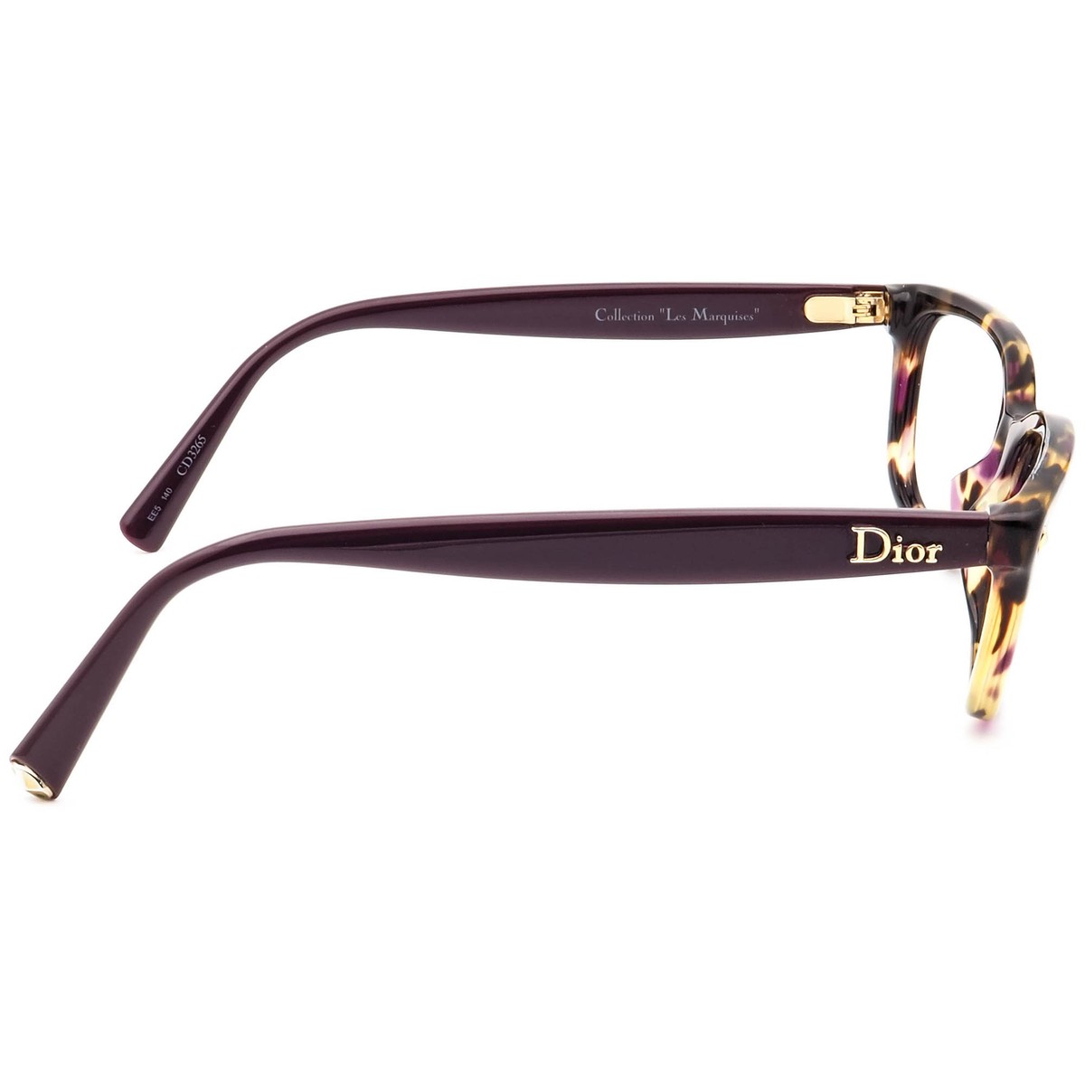 Christian Dior Eyeglasses CD3265 EE5 Les Marquises Tortoise  display picture 1