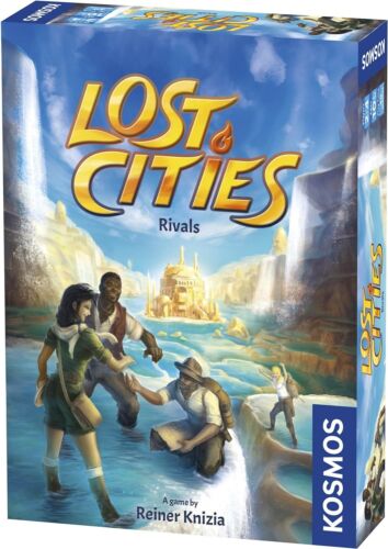 Thames & Kosmos Lost Cities: Rivals Card Game | Strategy Auction Adventure | Vib - Picture 1 of 12
