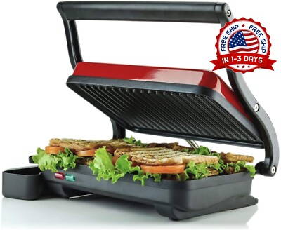 Tostadora de Pan Sandwichera Electrica Parrilla Sanwiches